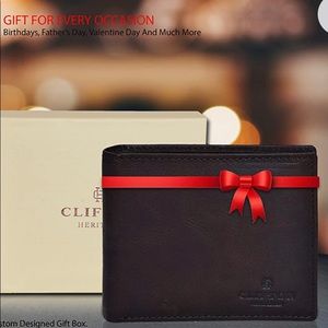 Minimalist Wallets for Men & Women RFID Front Pocket Leather Card Holder Wallet